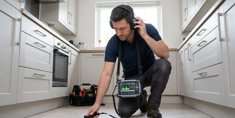 Akustik Dinleme ile Kırmadan Su Sızıntısı Bulma