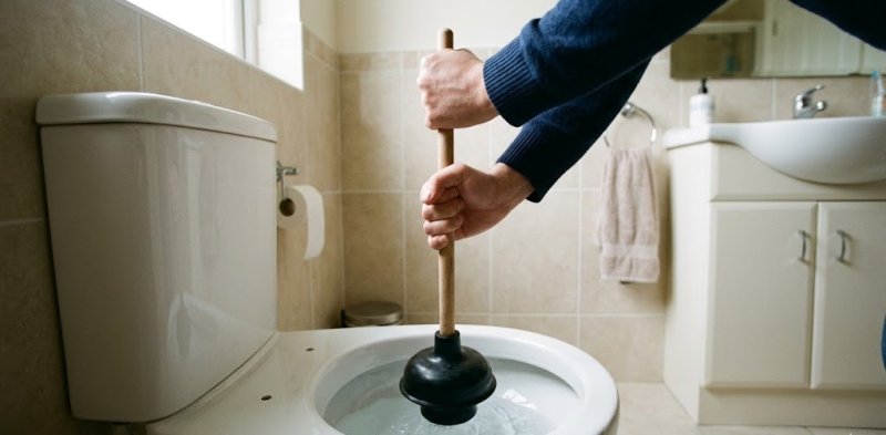 Evde Klozet Tıkanıklığı Nasıl Açılır