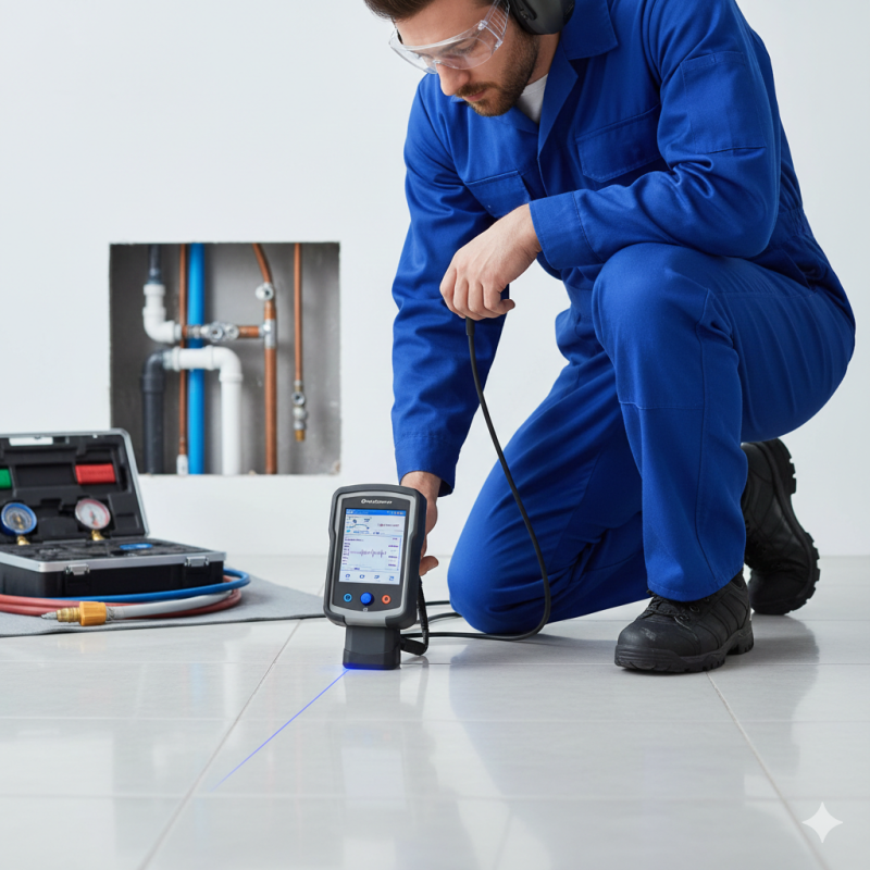 Cihazla Su Kaçağı Bulma