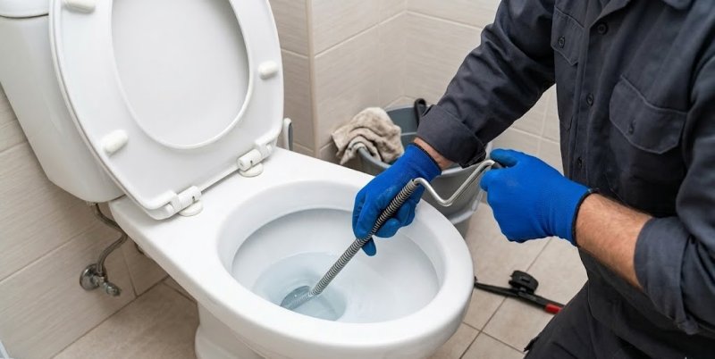 Kırmadan Tıkalı Tuvalet Açma